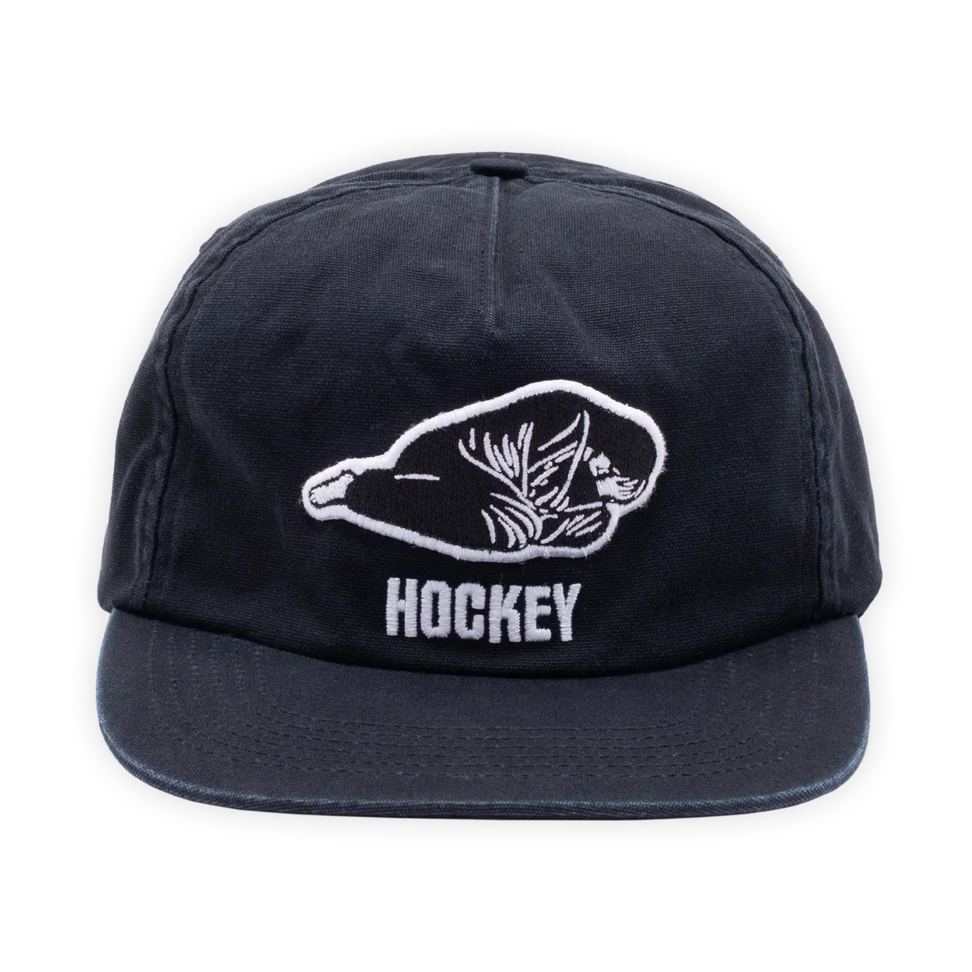 Hockey Broken Hat - Black