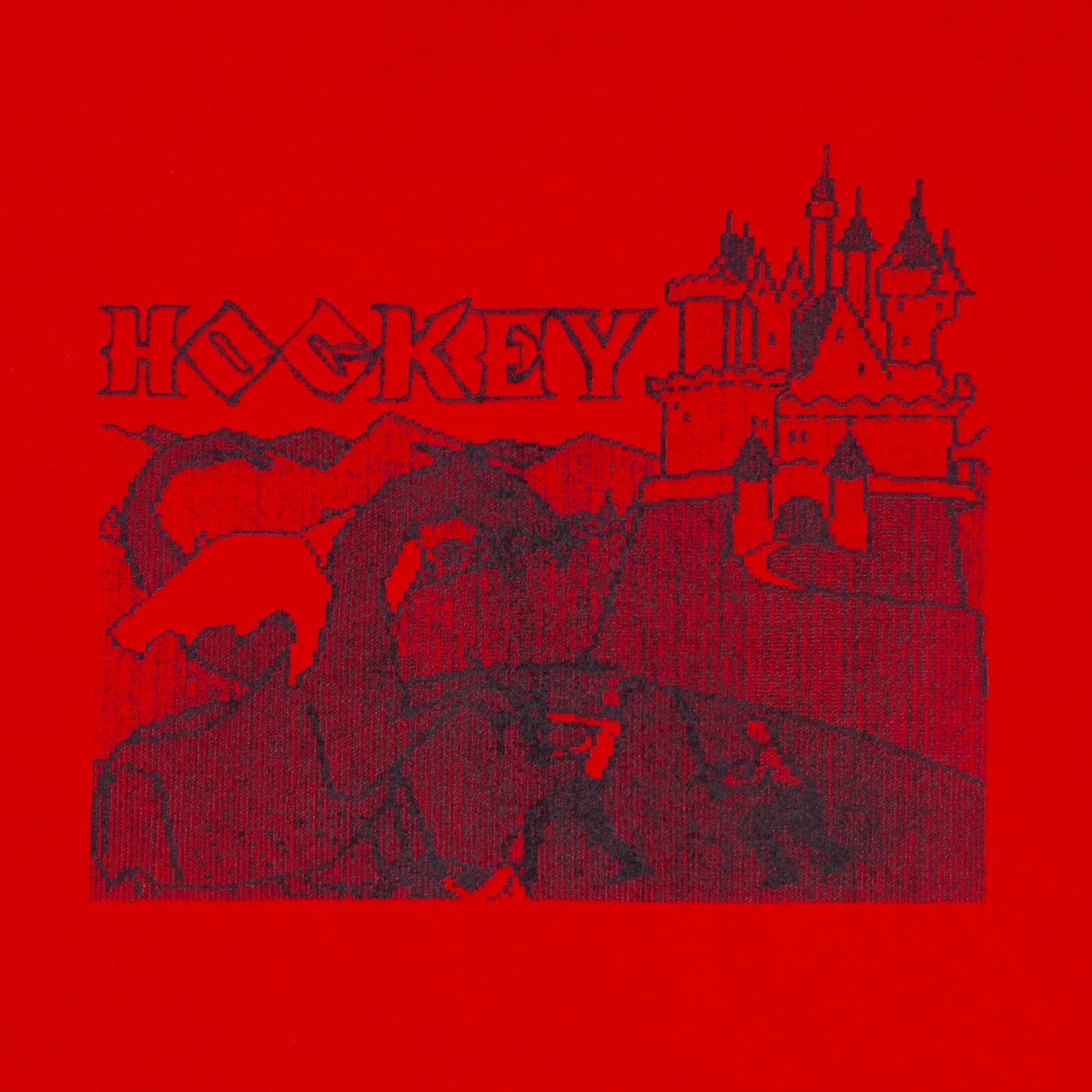 Hockey Dragon Slayer Tee - Red