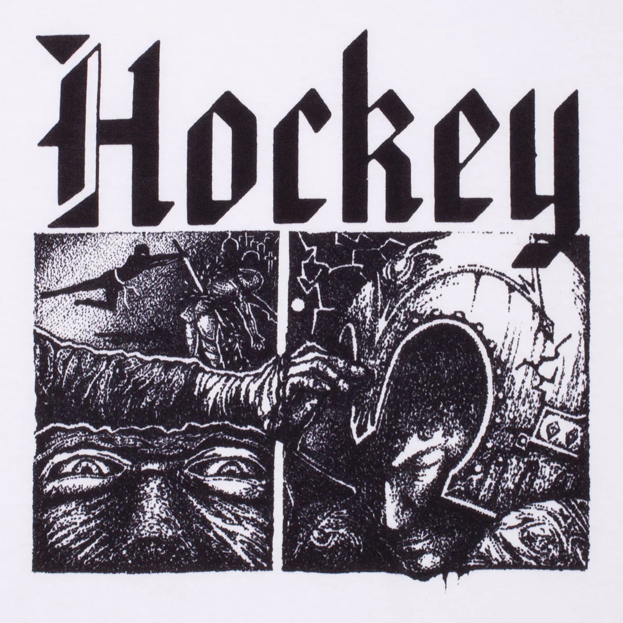 Hockey Middle Earth Tee - White
