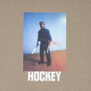Hockey Weapon Man Tee - Khaki