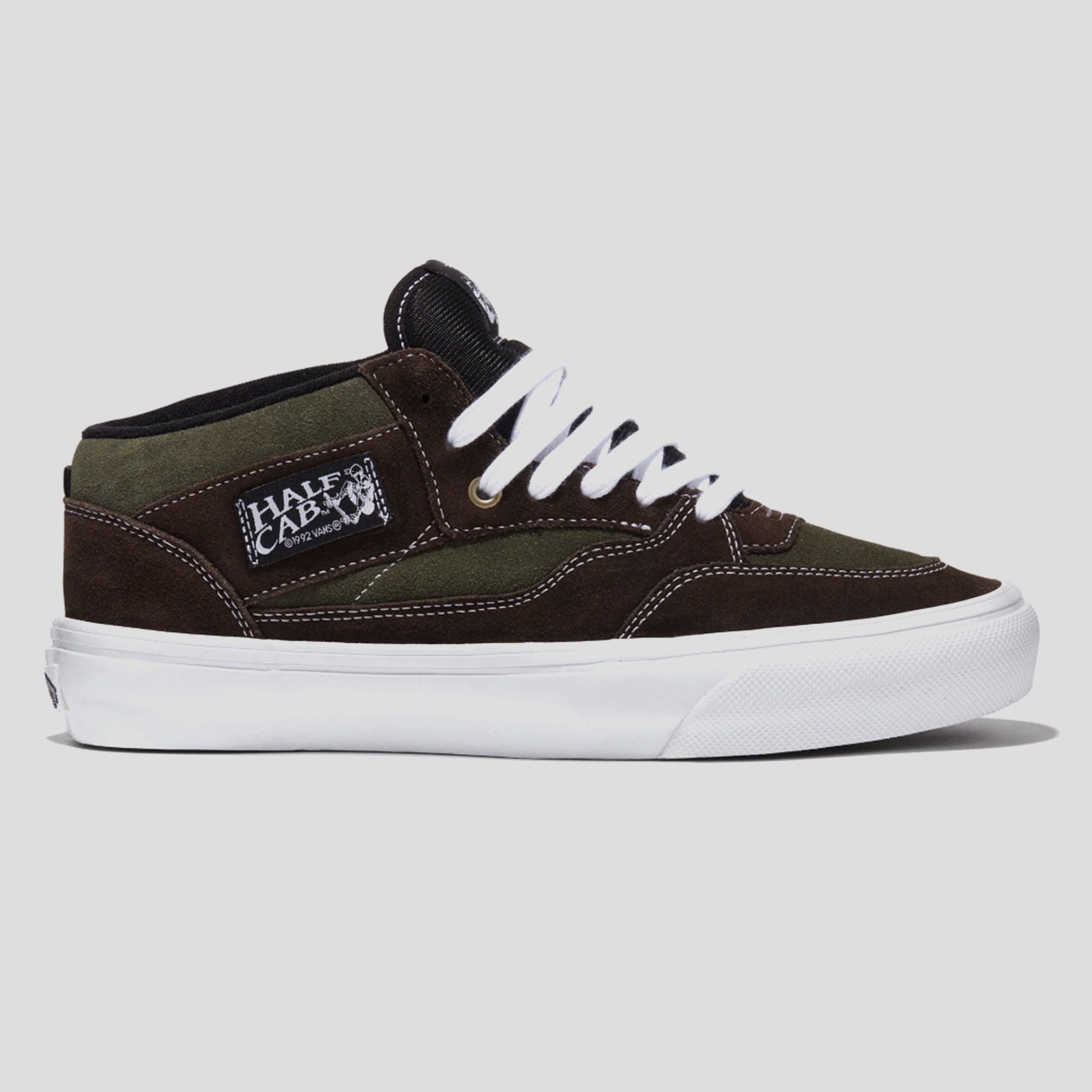 Vans Skate Half Cab '92 Vcu - Dark Brown / White