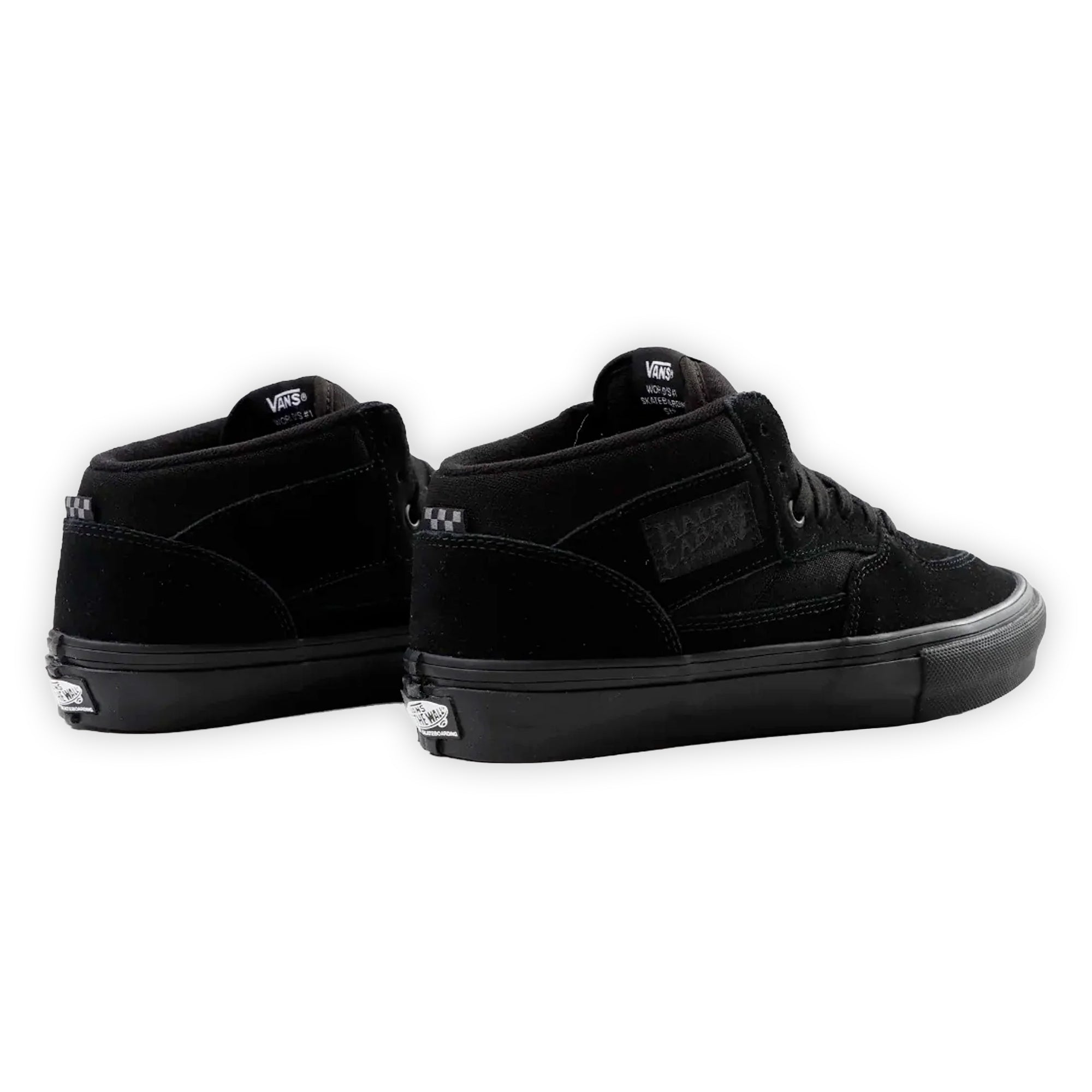靴 VANS Half Cab premium all black Vans Skate Half Cab - Black / Black – Pass~Port