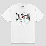 Come Sundown I'm Happy Tee - White