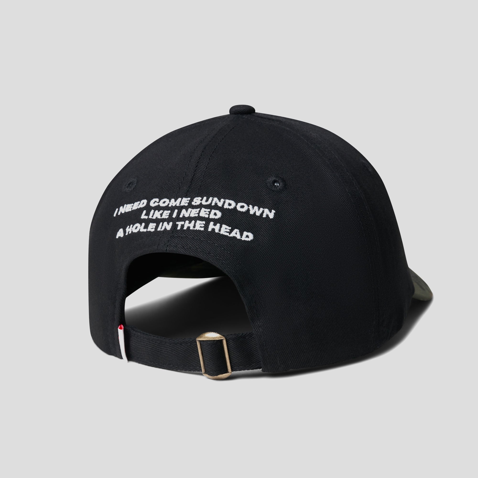 Come Sundown Hole in the Head Cap - Black