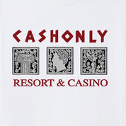 Cash Only High Rollers Tee - White