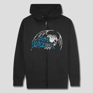 Come Sundown Grapnel Zip Hoodie - Black