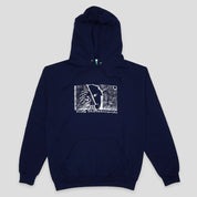 Frog Skateboards Hoodie R U Going With Me ? - Navy