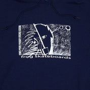 Frog Skateboards Hoodie R U Going With Me ? - Navy