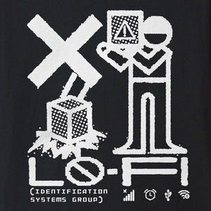 Lo-Fi Identification Tee - Black