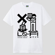 Lo-Fi Identification Tee - White