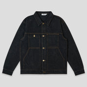 Come Sundown Toil Denim Jacket - Black