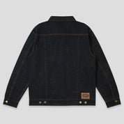 Come Sundown Toil Denim Jacket - Black