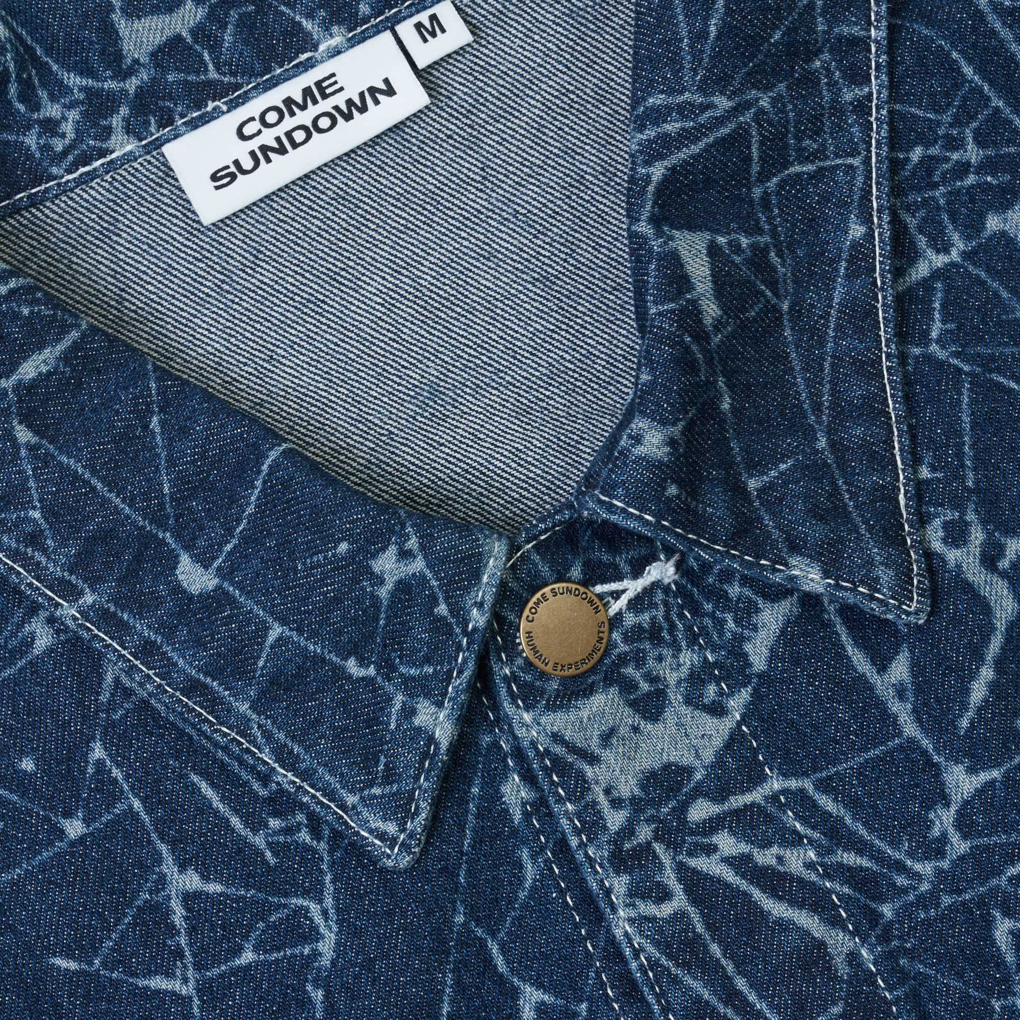 Come Sundown Toil Denim Jacket - Blue