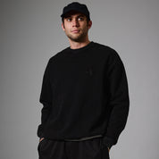 Pass~Port Solid Workers Sweater - Washed Black