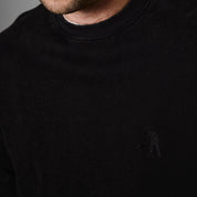 Pass~Port Solid Workers Sweater - Washed Black