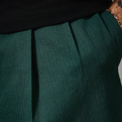 Pass~Port Herringbone Leagues Club Short - Hunter Green