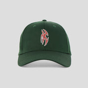 Limosine Shadow Box Hat - Green / Silver