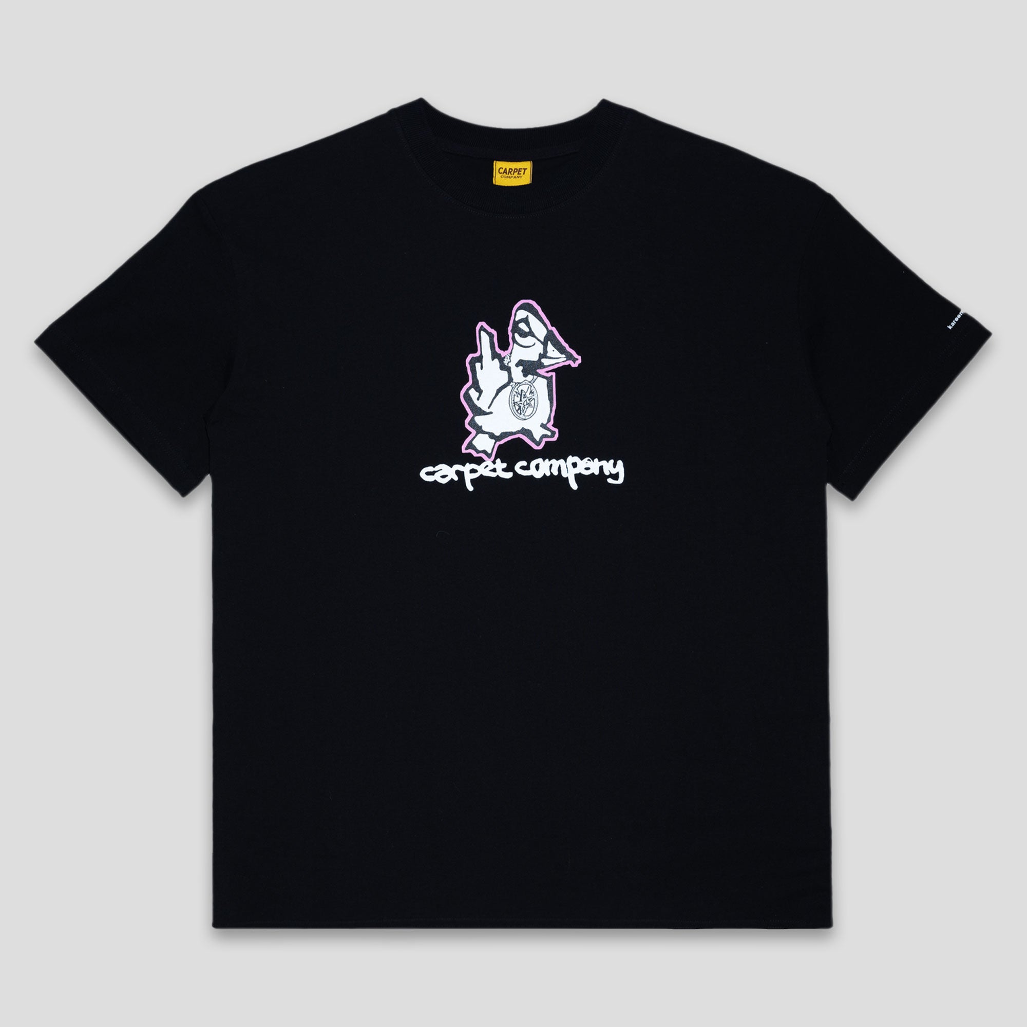 【CARPET COMPANY】 Duck You Tee Black Carpet Company Duck You Tee - Black – Pass~Port