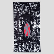 Limosine Shadow Box Beach Towel - Black