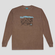 Frog Skateboards Long-Sleeve Tee Kitchen - Coffee