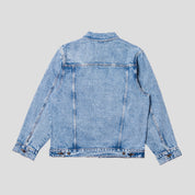 Hoddle Denim Trucker Jacket - Light Blue