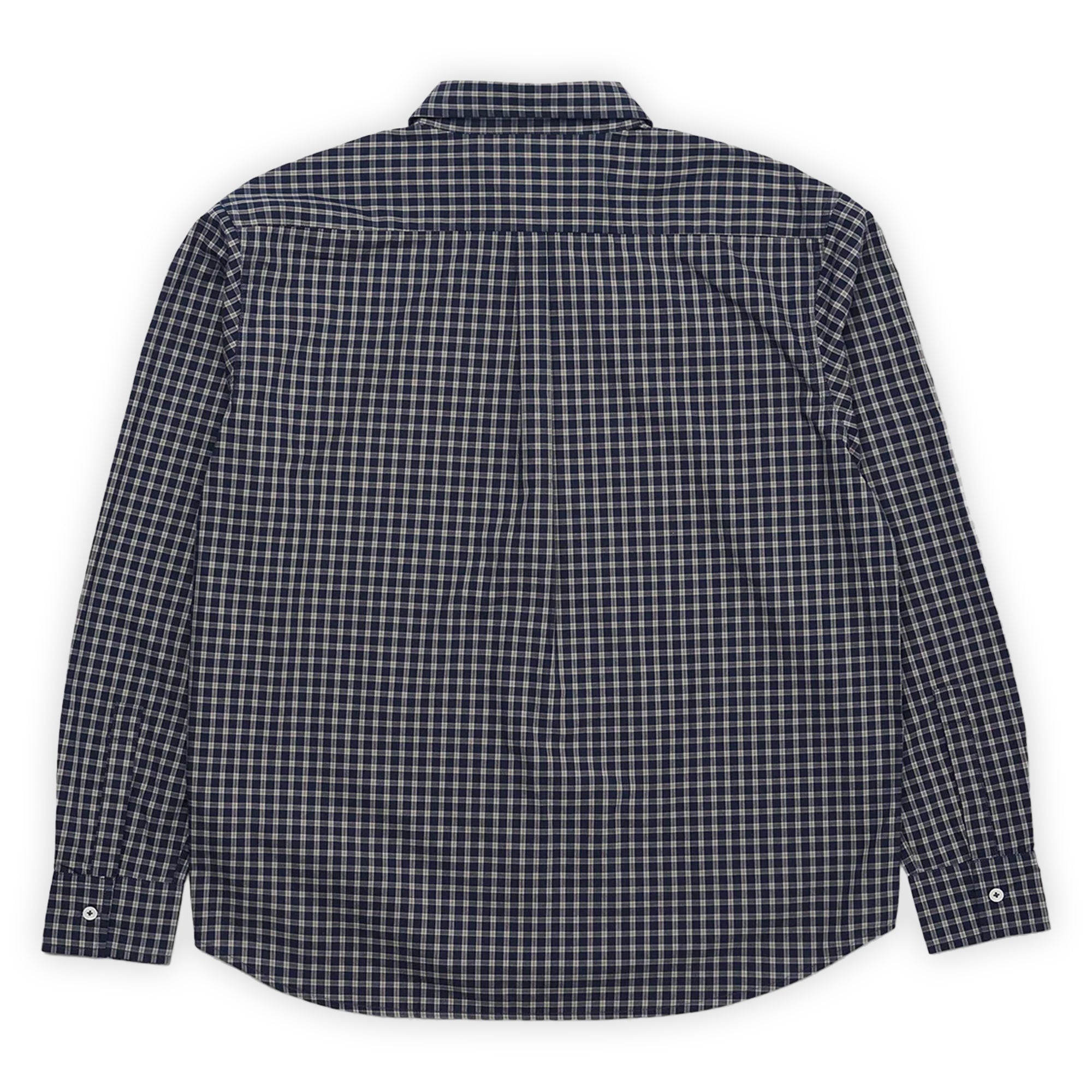 Last Resort OG LS Shirt - Navy / Grey Check