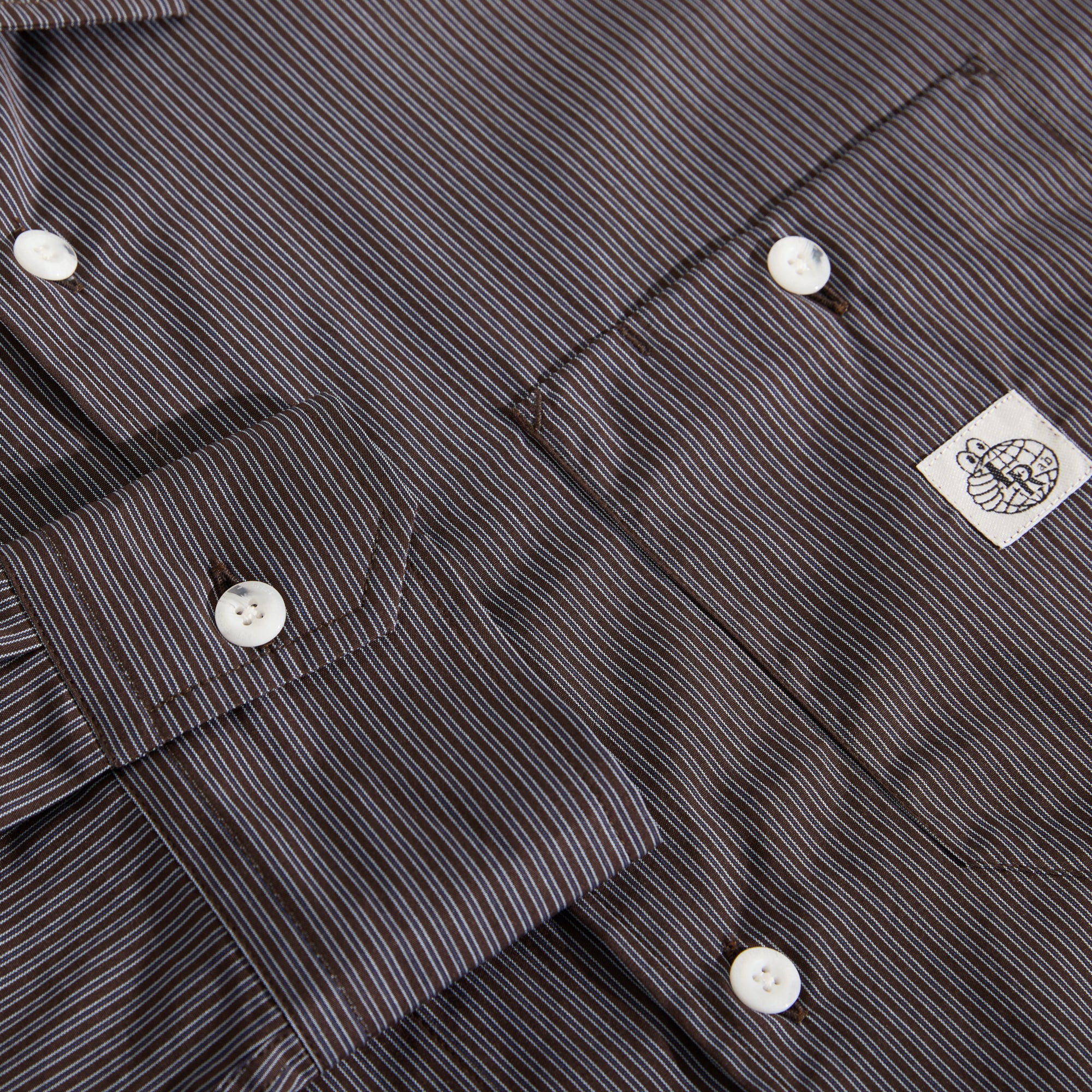 Last Resort AB LS-SM001 Shirt - Navy Stripe