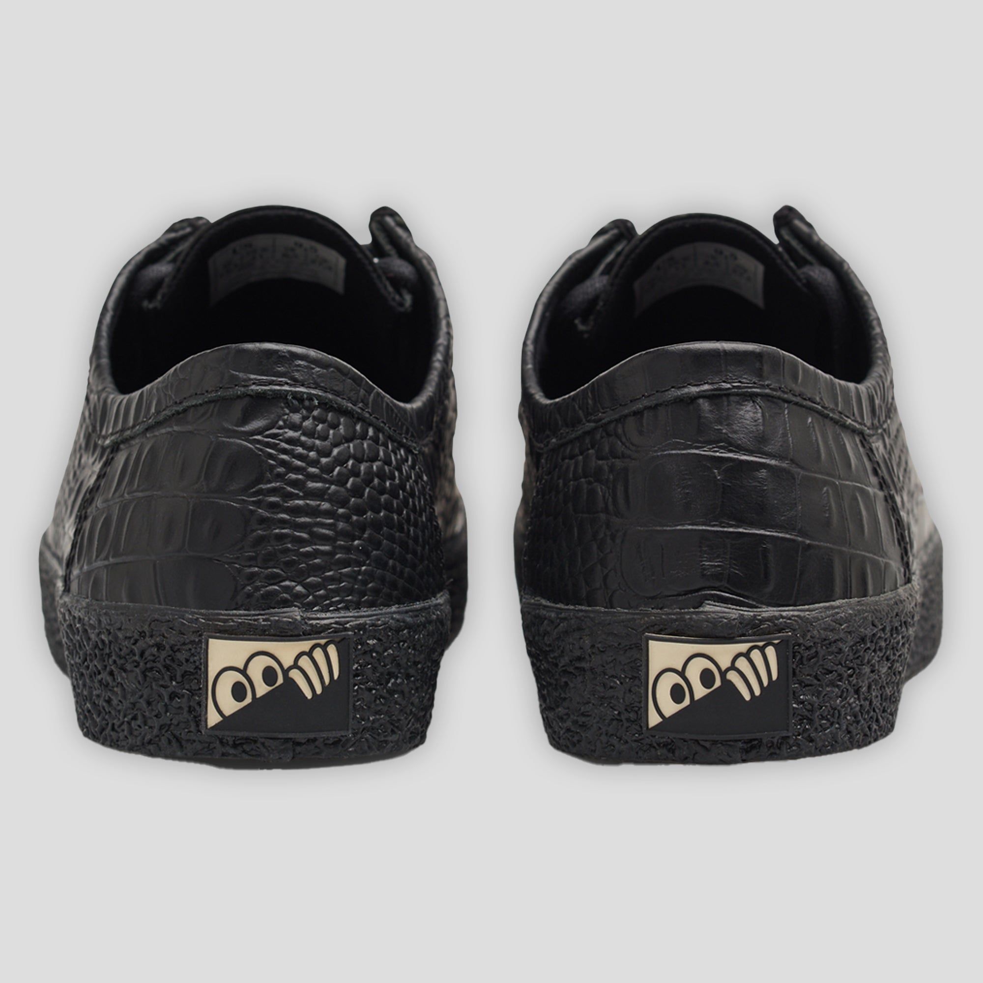 Last Resort AB VM006-Lo - Black Croc / Black