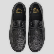 Last Resort AB VM006-Lo - Black Croc / Black