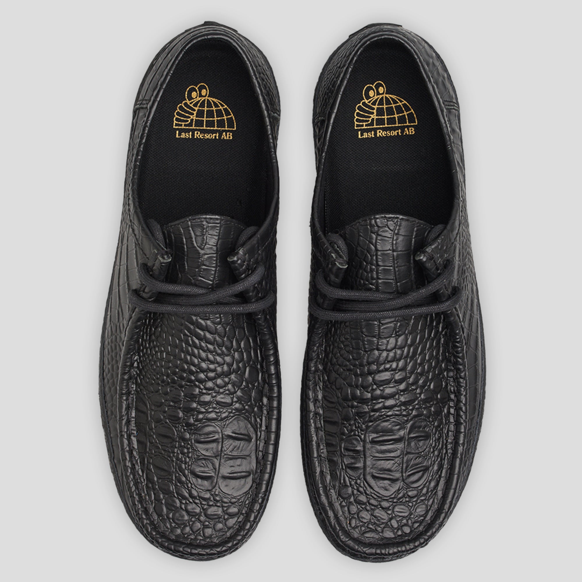 Last Resort AB VM006-Lo - Black Croc / Black