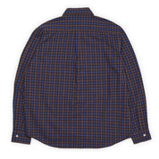 Last Resort OG LS Shirt - Brown / Blue Check