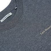 Last Resort AB Love Yourself Tee - Dark Grey Marle