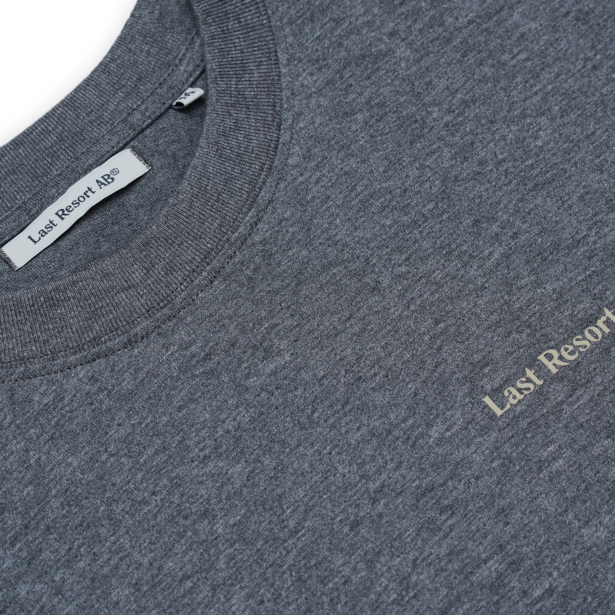 Last Resort AB Love Yourself Tee - Dark Grey Marle