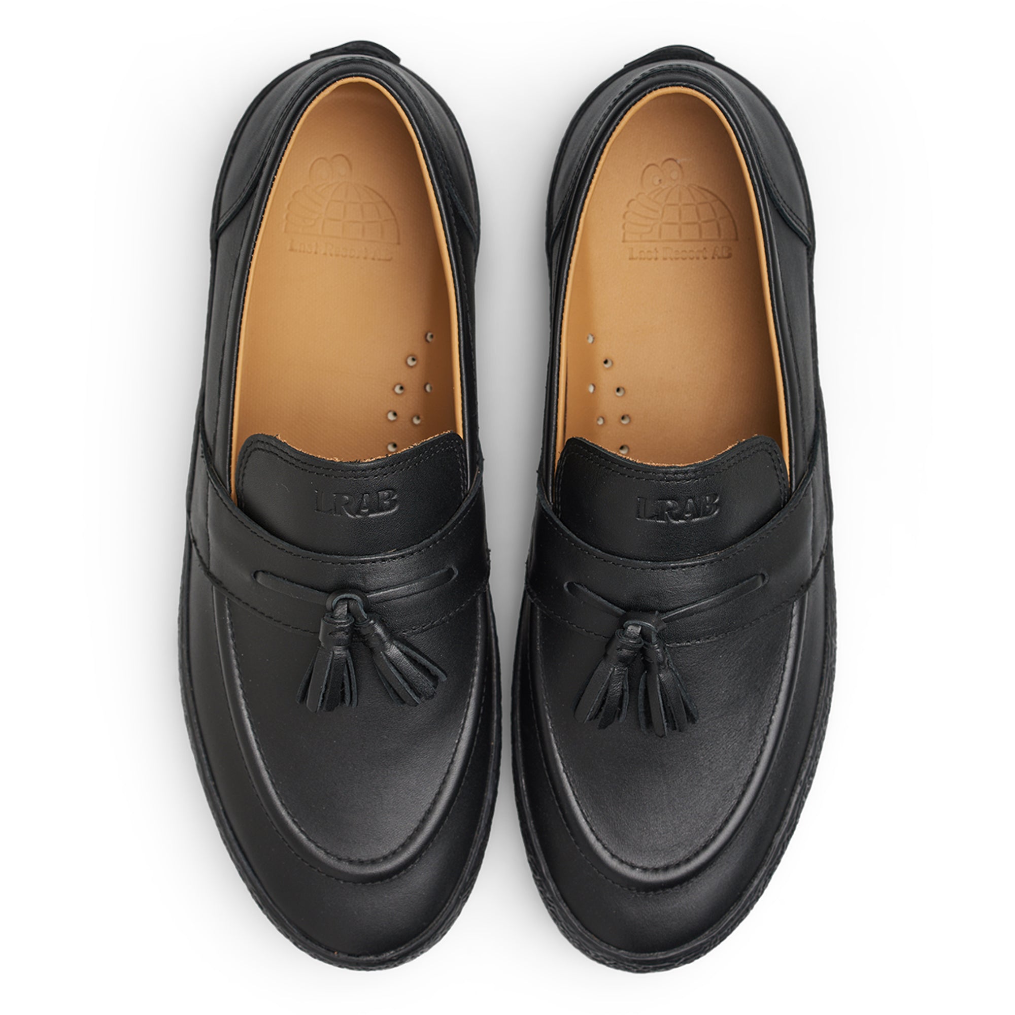 Last Resort AB VM005-MT Leather Loafer - Black / Black