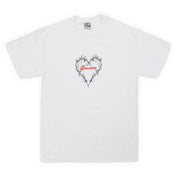 Limosine Heart Tee - White