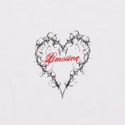 Limosine Heart Tee - White