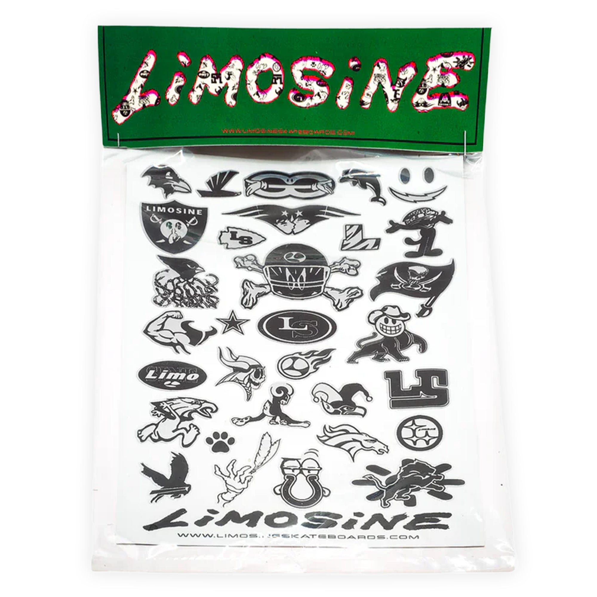 Limosine Limo Teams Peel Away Sticker Sheet – Pass~Port