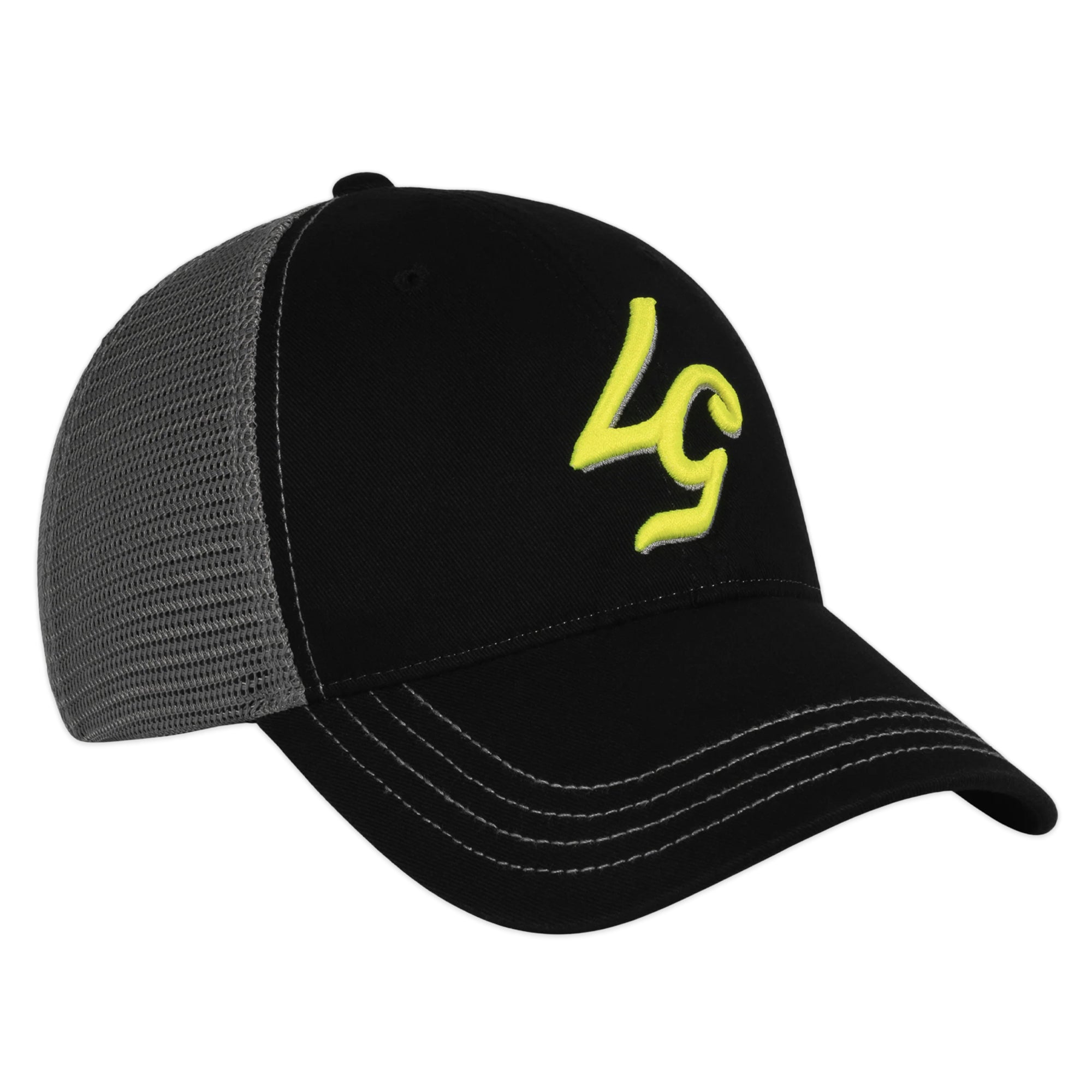 Limosine 57 Trucker Cap - Black / Dark Grey