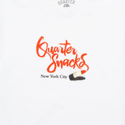 Quartersnacks Lipstick Tee - White