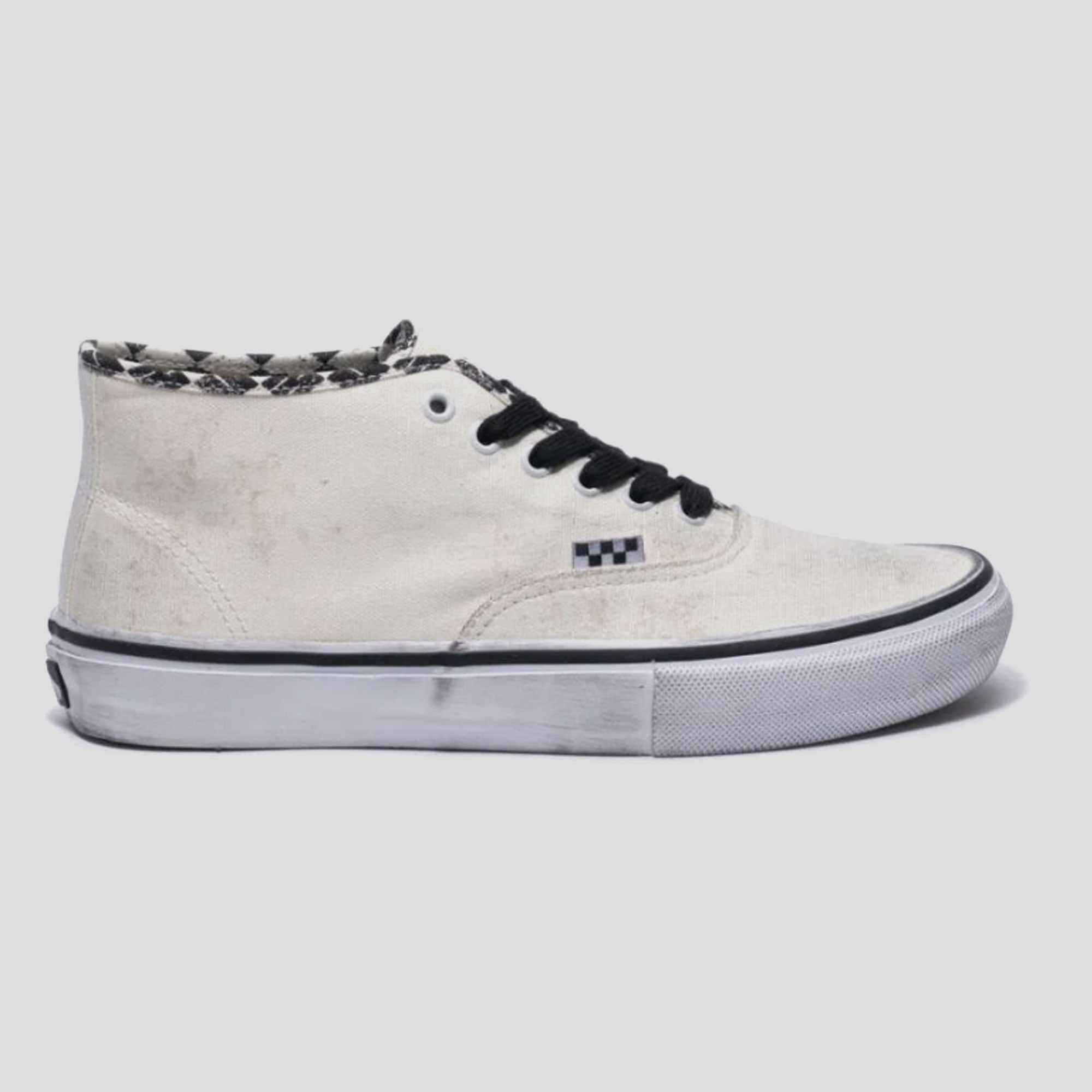 Vans & Monster Children Skate Authentic Mid Pro - Cream