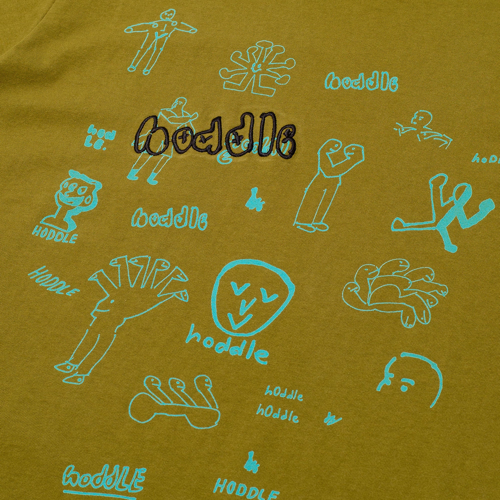 Hoddle Medusa Tee - Olive Green