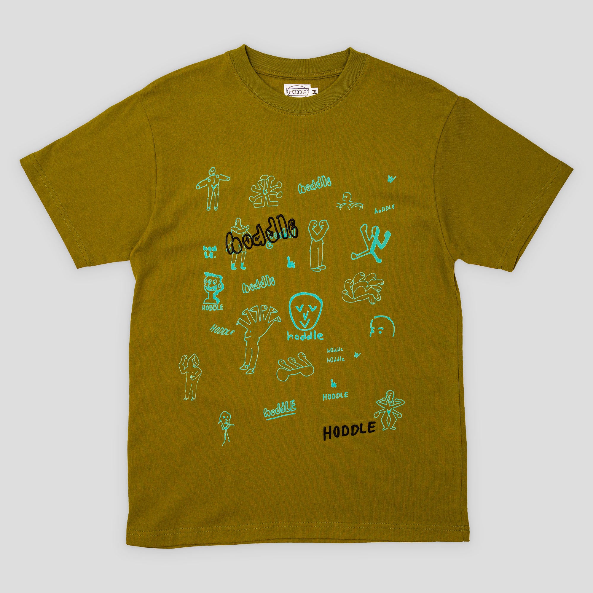 Hoddle Medusa Tee - Olive Green