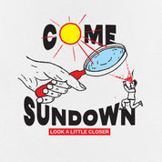 Come Sundown Magnify Tee - White