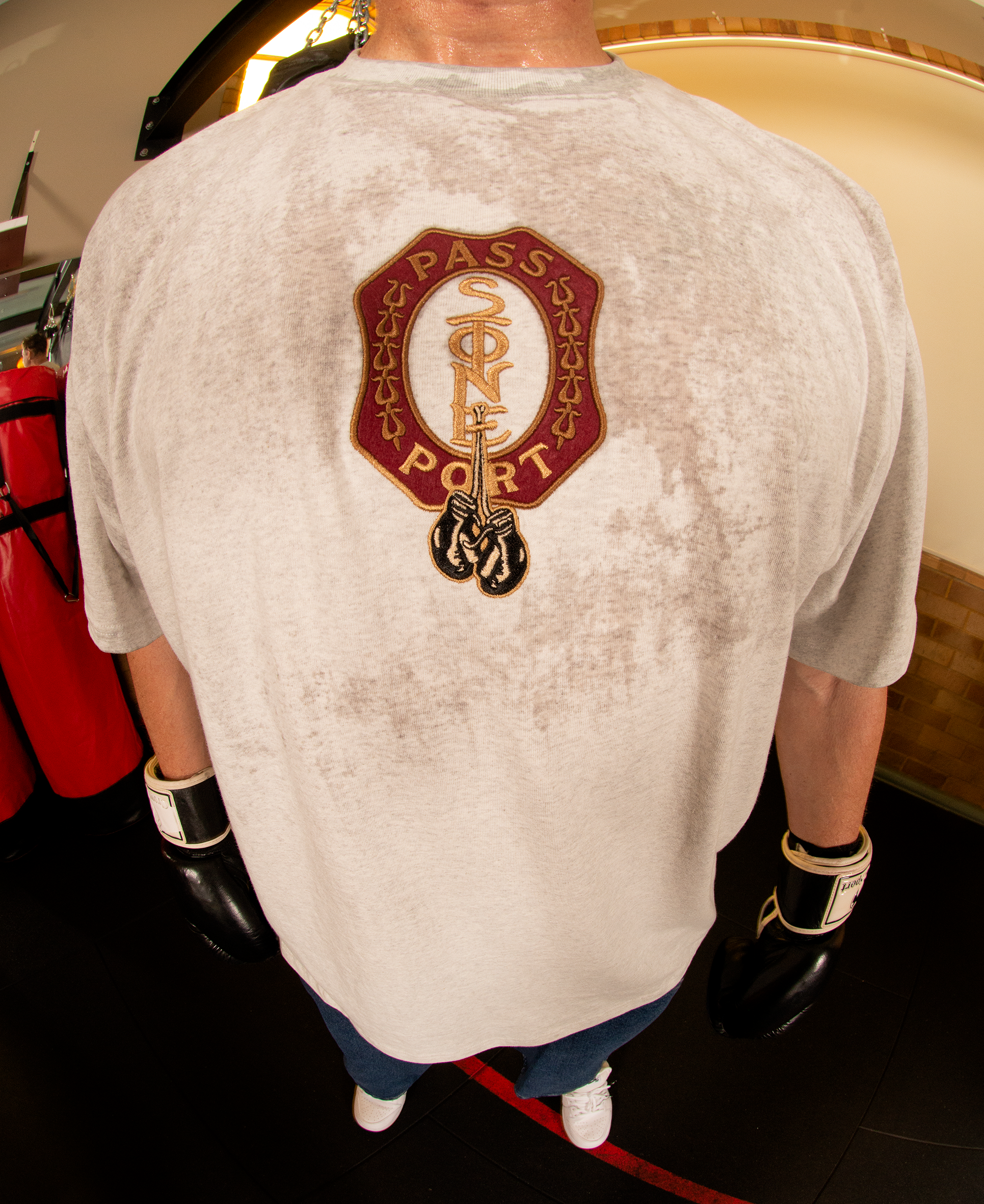 Pass~Port & Anthony "Stone" Mapstone Tee - Ash