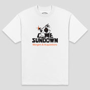 Come Sundown Mergers Tee - White