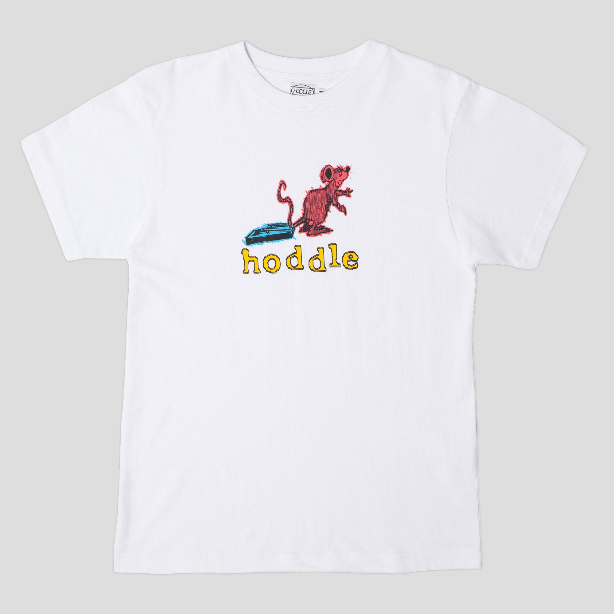 Hoddle Rat Trap Tee - White