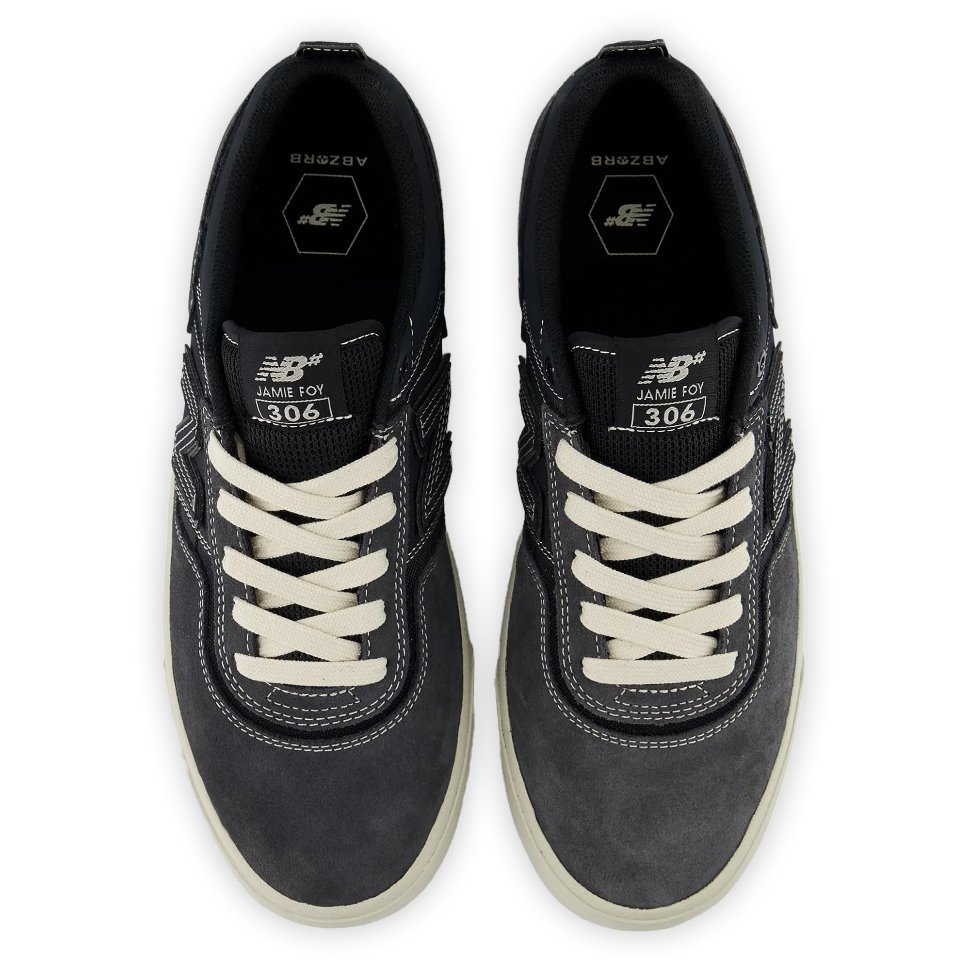 New Balance Numeric Jamie Foy 306 - Dark Grey / Sea Salt