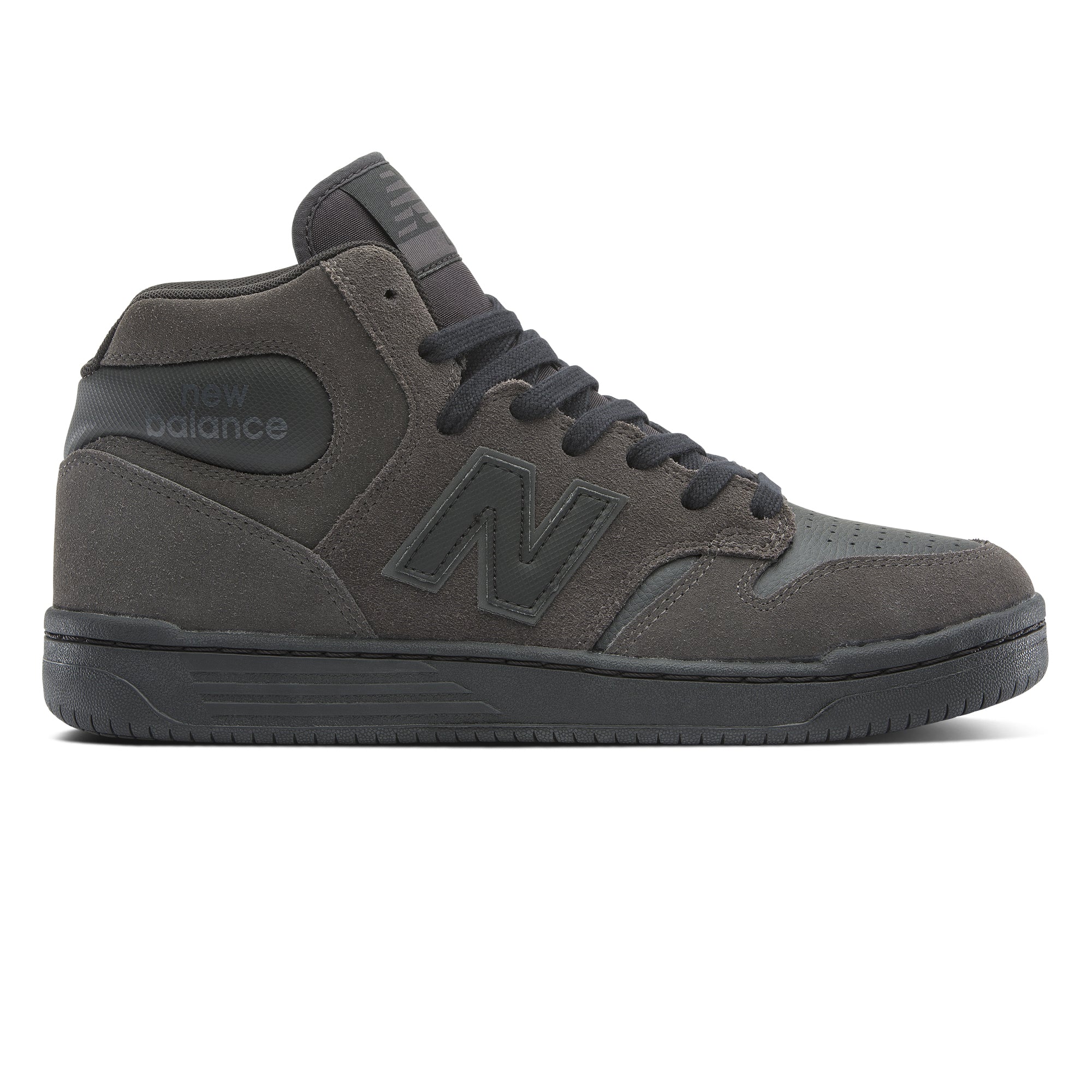 New Balance Numeric 480 High - Charcoal / Leather