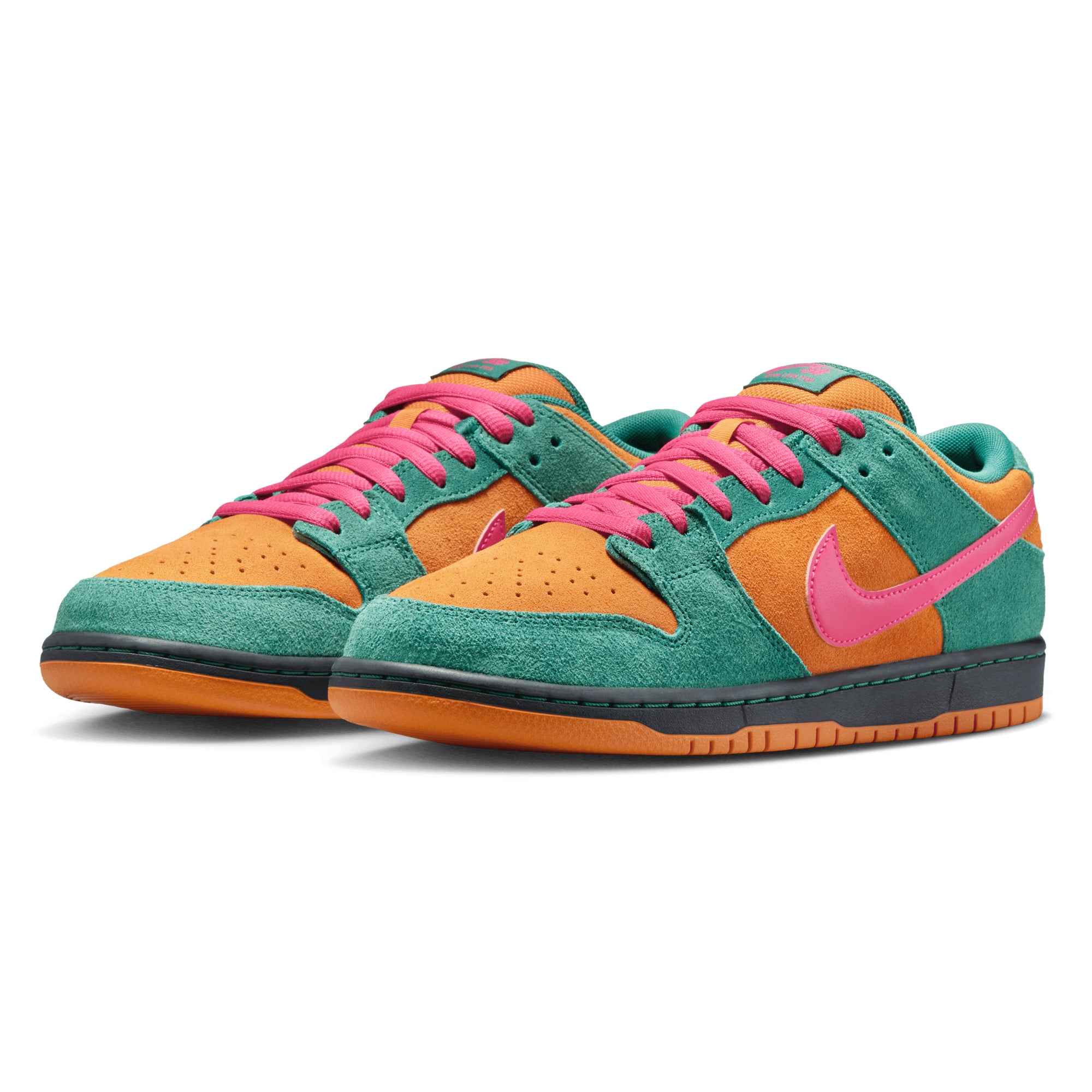 Nike SB Dunk Low Pro - Green Noise / Light Curry