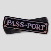 Pass~Port Offical Holographic Sticker